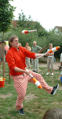 fuzzy funny juggling